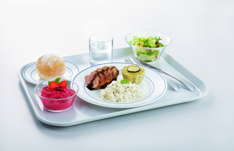 Assiette plate rond blanc verre opal Ø 23,5 cm Restaurant Blanc Arcoroc