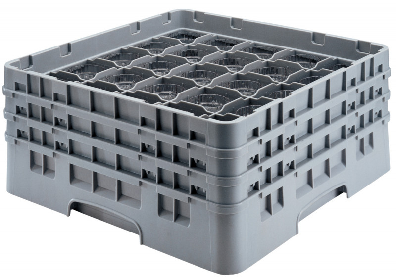 Casier de lavage 36 compartiments 50x50x22,5 cm 7,2 cm 17,4 cm Camrack Cambro