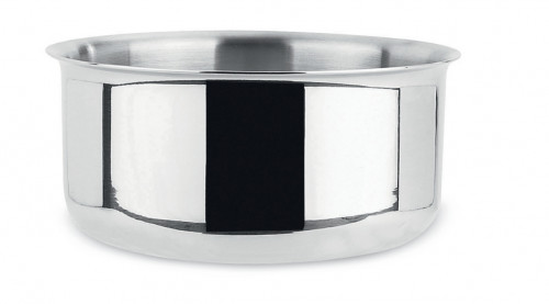 Ramequin rond gris inox 18/10 Ø 8,8 cm Pro.mundi