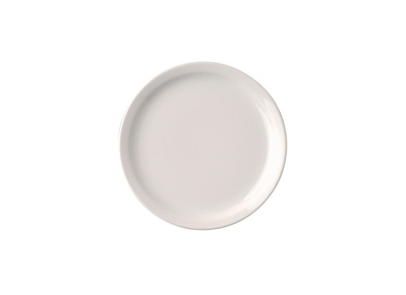 Assiette plate rond ivoire porcelaine vitrifiée Ø 15 cm Ska Rak