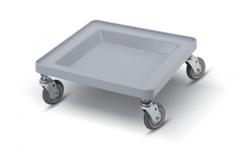 Socle rouleur camdolly plastique 54,5x54,5x20,5 cm 159 kg plate_length Cambro
