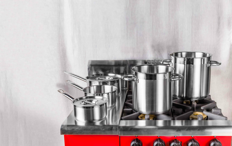 Marmite inox Sans revêtement Sans couvercle Ø 32 cm 32 cm 25 L Qualiplus Pro.cooker