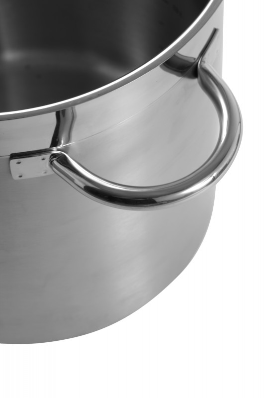 Marmite inox Sans revêtement Sans couvercle Ø 28 cm 28 cm 17 L Qualiplus Pro.cooker