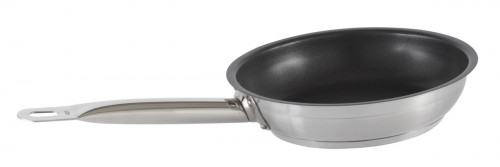 Poêle rond inox Revêtement anti-adhésif Ø 28 cm 5,5 cm 3 L Qualiplus Pro.cooker