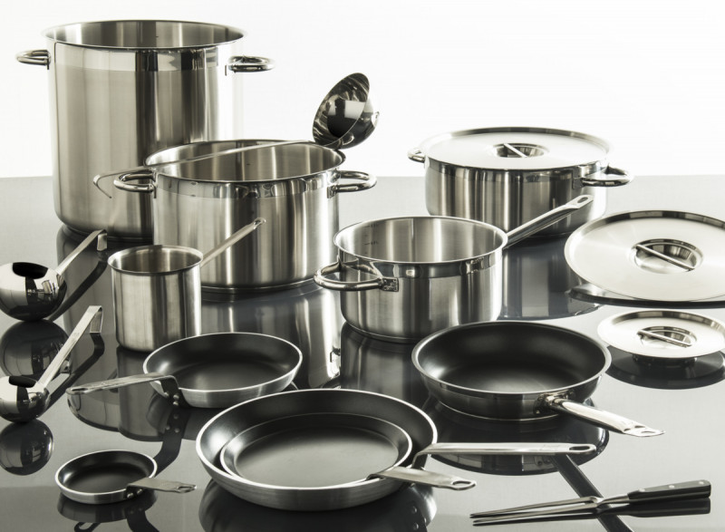 Sauteuse droite inox Ø 24 cm 8 cm 3,6 L Qualiplus Pro.cooker