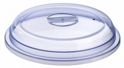 Cloche rond transparent polyamide Ø 23,4 cm