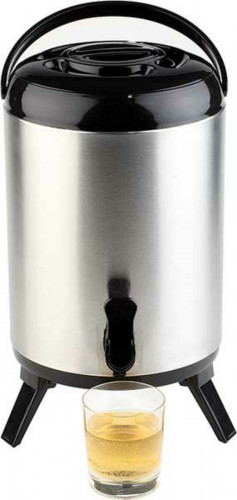 Distributeur isotherme de boissons inox Ø 24 cm 42 cm 9,5 L Aps
