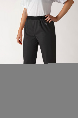Pantalon femme noir T2 Rosace Robur