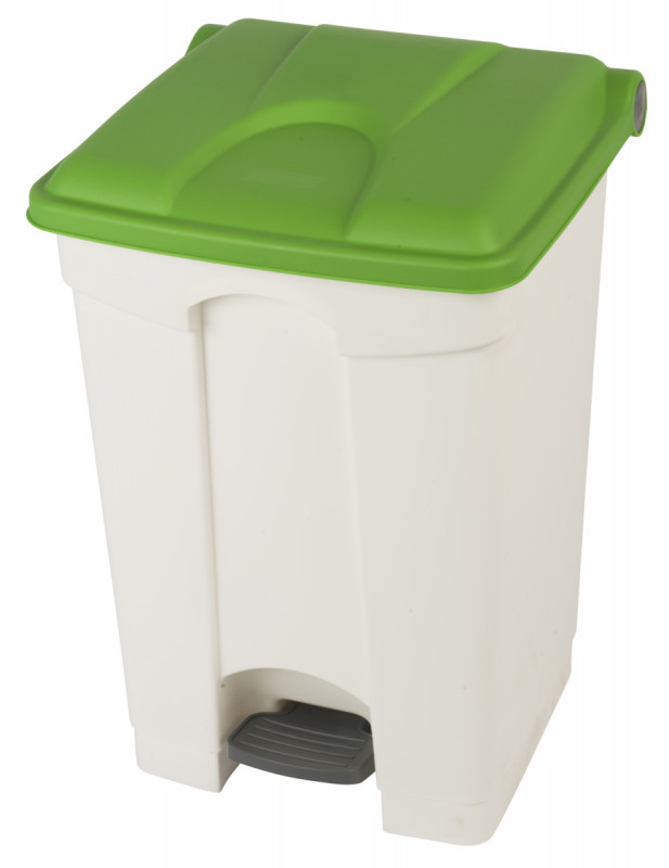 Collecteur à pédale plastique 45 L vert Probbax