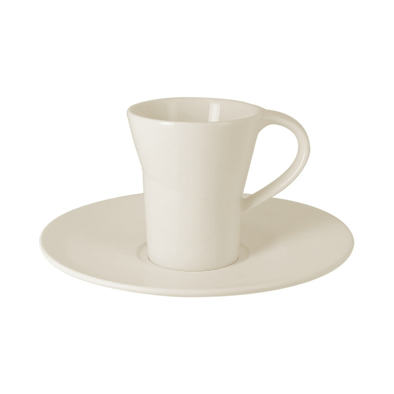 Tasse à expresso rond ivoire porcelaine vitrifiée 9 cl Ø 6,3 cm Giro Rak