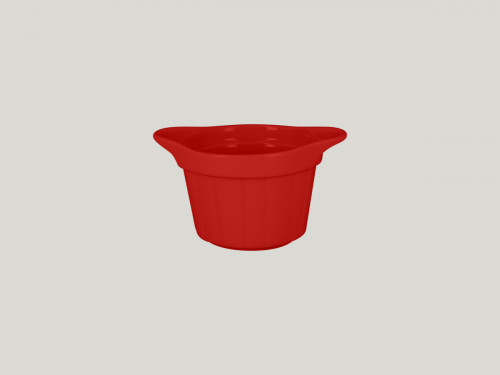 Ramequin rond rouge porcelaine vitrifiée Ø 9 cm Chefs Fusion Rak