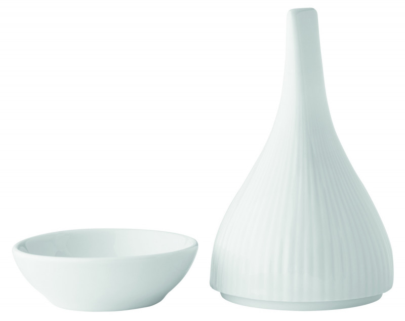 Coupelle rond blanc porcelaine culinaire Ø 8 cm Canopee Pillivuyt