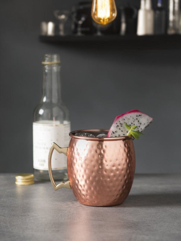 Moscow mule cuivre rond cuivre inox 18/10 47,3 cl Ø 9,2 cm Moscow Mule Pro.mundi