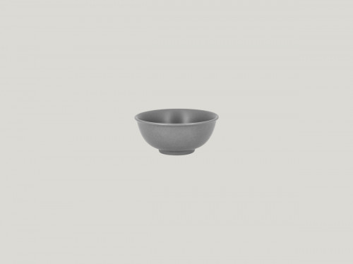 Bol rond gris porcelaine vitrifiée Ø 12 cm Shale Rak