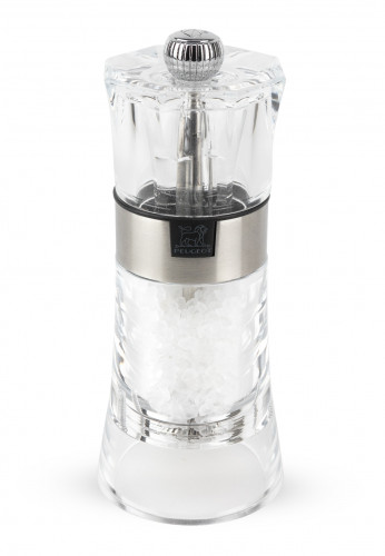 Moulin à sel transparent Ø 5,8 mm 14 cm Oslo Peugeot Saveurs