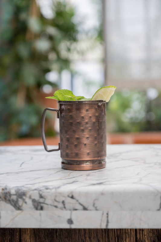 Moscow mule cuivre patiné inox 36 cl