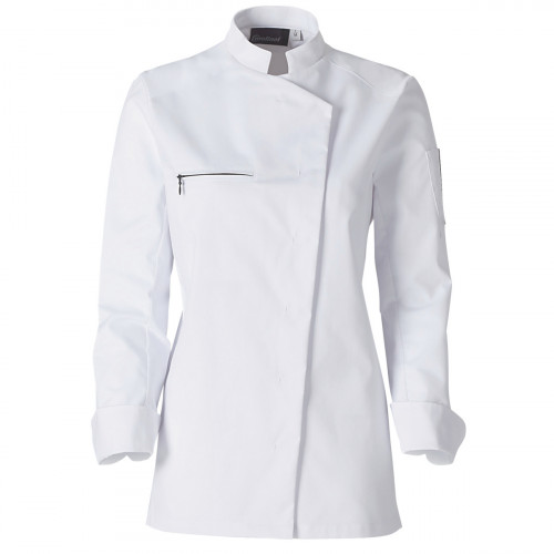 Veste femme manches longues blanc T0 Jaklab Molinel