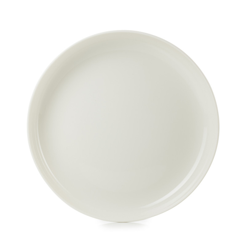 Assiette creuse rond ivoire porcelaine culinaire Ø 27 cm Adelie Revol