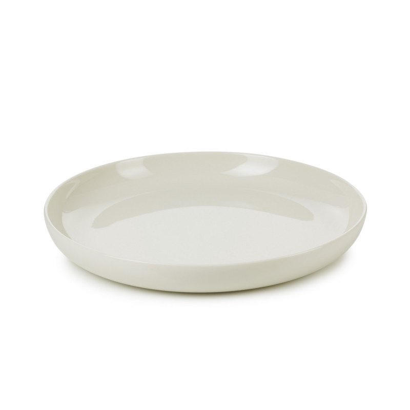 Assiette creuse rond ivoire porcelaine culinaire Ø 27 cm Adelie Revol