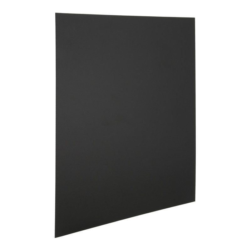 Ardoise carré noir 40x40 cm Securit