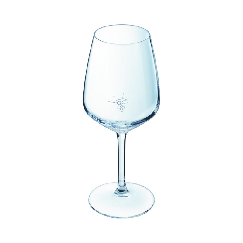 Verre à pied jaugé grappe verre 30 cl V.juliette Arcoroc