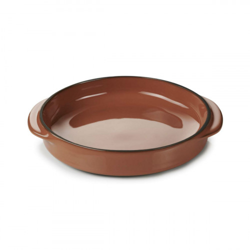 Cassolette rond rouge porcelaine culinaire Ø 14 cm Caractère Revol
