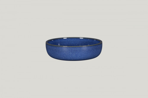 Assiette coupe creuse rond bleu porcelaine Ø 16 cm Rakstone Ease Rak
