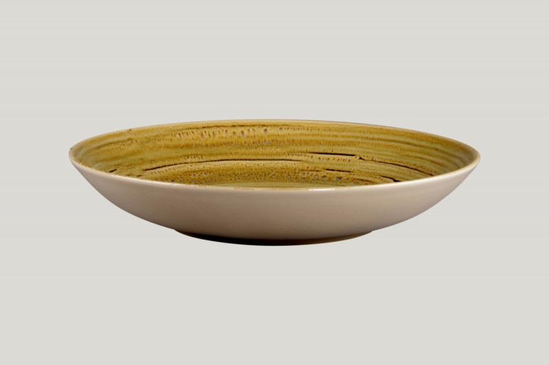 Assiette coupe creuse rond beige porcelaine Ø 26 cm Rakstone Spot Rak