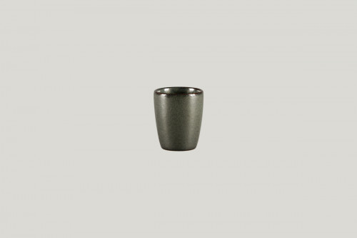 Gobelet expresso noir porcelaine 9 cl Ø 5,8 cm Rakstone Ease Rak