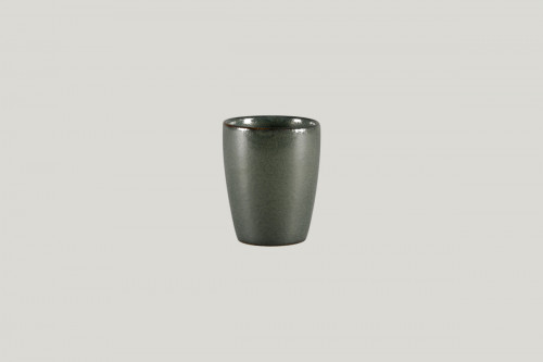 Gobelet à thé noir porcelaine 23 cl Ø 7,3 cm Rakstone Ease Rak