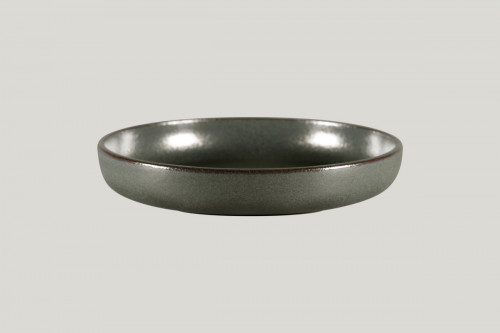 Assiette creuse rond noir porcelaine Ø 25,8 cm Rakstone Ease Rak