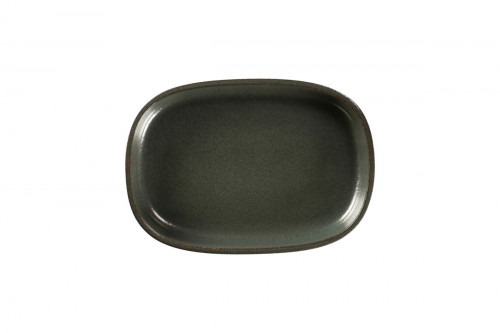 Plat creux noir porcelaine 26 cm Rakstone Ease Rak