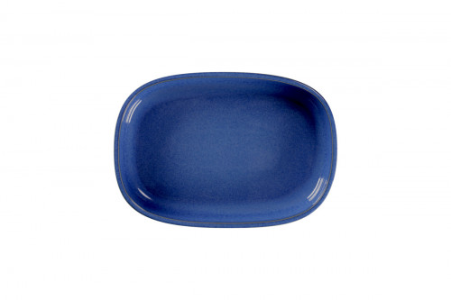 Plat creux bleu porcelaine 26 cm Rakstone Ease Rak