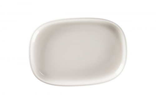 Plat creux ovale blanc porcelaine 33,2 cm Rakstone Ease Rak