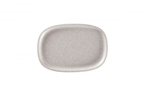 Plat rectangulaire gris porcelaine 26,1 cm Rakstone Ease Rak