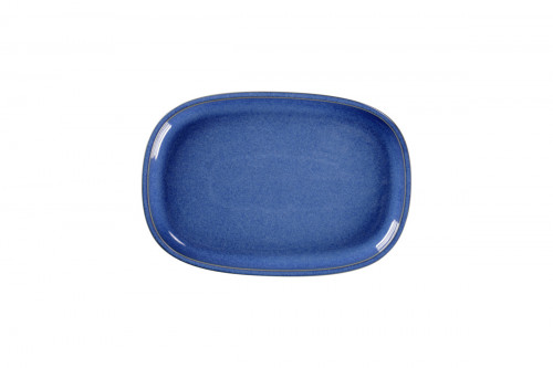 Plat rectangulaire bleu porcelaine 26,1 cm Rakstone Ease Rak