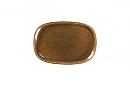 Plat rectangulaire bronze porcelaine 26,1 cm Rakstone Ease Rak