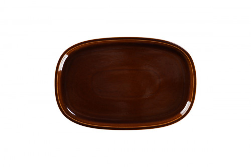 Plat rectangulaire cuivre porcelaine 30,2 cm Rakstone Ease Rak