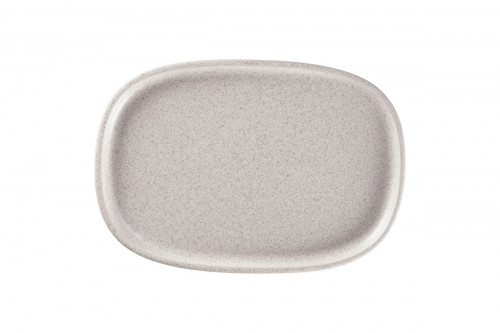 Plat rectangulaire gris porcelaine 33,2 cm Rakstone Ease Rak