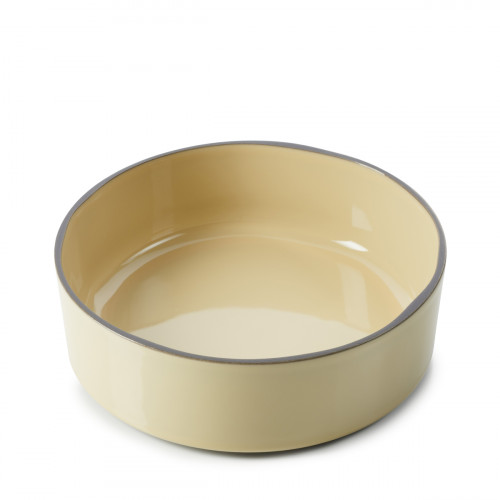 Assiette creuse rond beige porcelaine culinaire Ø 17 cm Caractère Revol