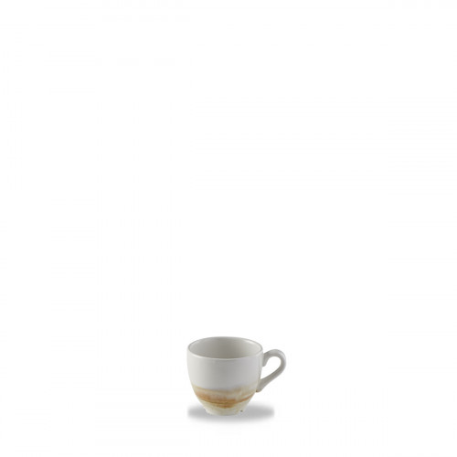 Tasse à café beige porcelaine vitrifiée 10 cl Ø 6,5 cm Finca Dudson