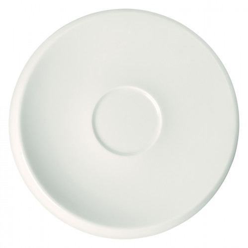 Sous tasse expresso rond blanc porcelaine Ø 13 cm New Moon Villeroy & Boch