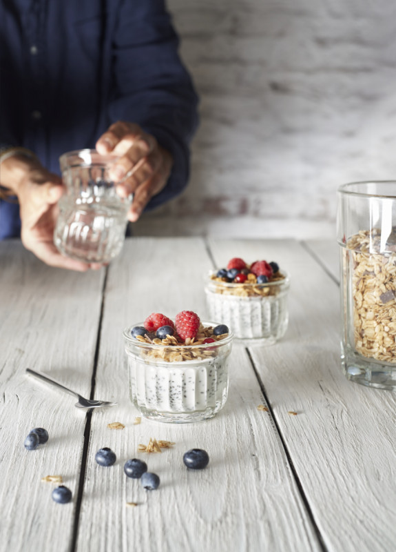 Verrine droit transparent verre pressé Ø 8,3 cm Delice La Rochere