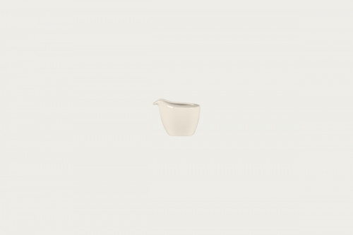 Crémier sans anse ovale blanc porcelaine bone china Ø 5,4 cm Bravura Rak