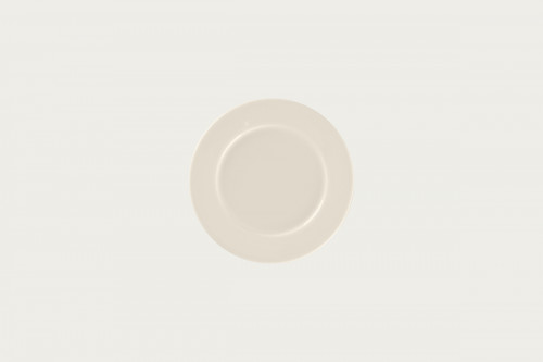 Assiette plate rond blanc porcelaine bone china Ø 16 cm Fedra Rak