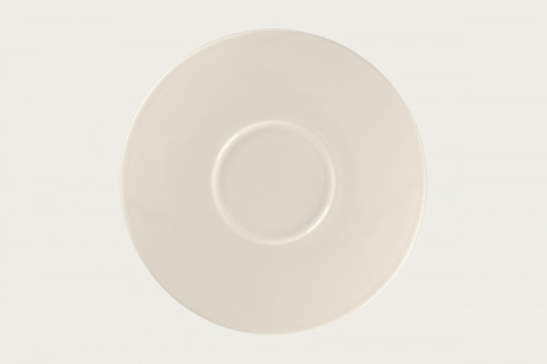 Assiette plate gourmet rond blanc porcelaine bone china Ø 29,2 cm Fedra Rak