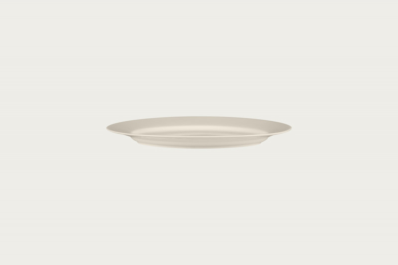 Plat ovale ivoire porcelaine bone china 25,5 cm Fedra Rak