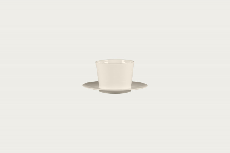 Tasse à thé rond ivoire porcelaine bone china 30,6 cl Ø 9,5 cm Fedra Rak