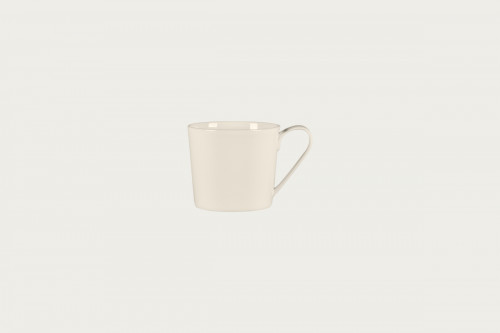 Mug rond blanc porcelaine bone china 43,5 cl Ø 9,6 cm Fedra Rak