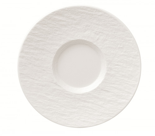 Sous tasse rond blanc en porcelaine Ø 15,5 cm 2 cm The Rock Villeroy & Boch